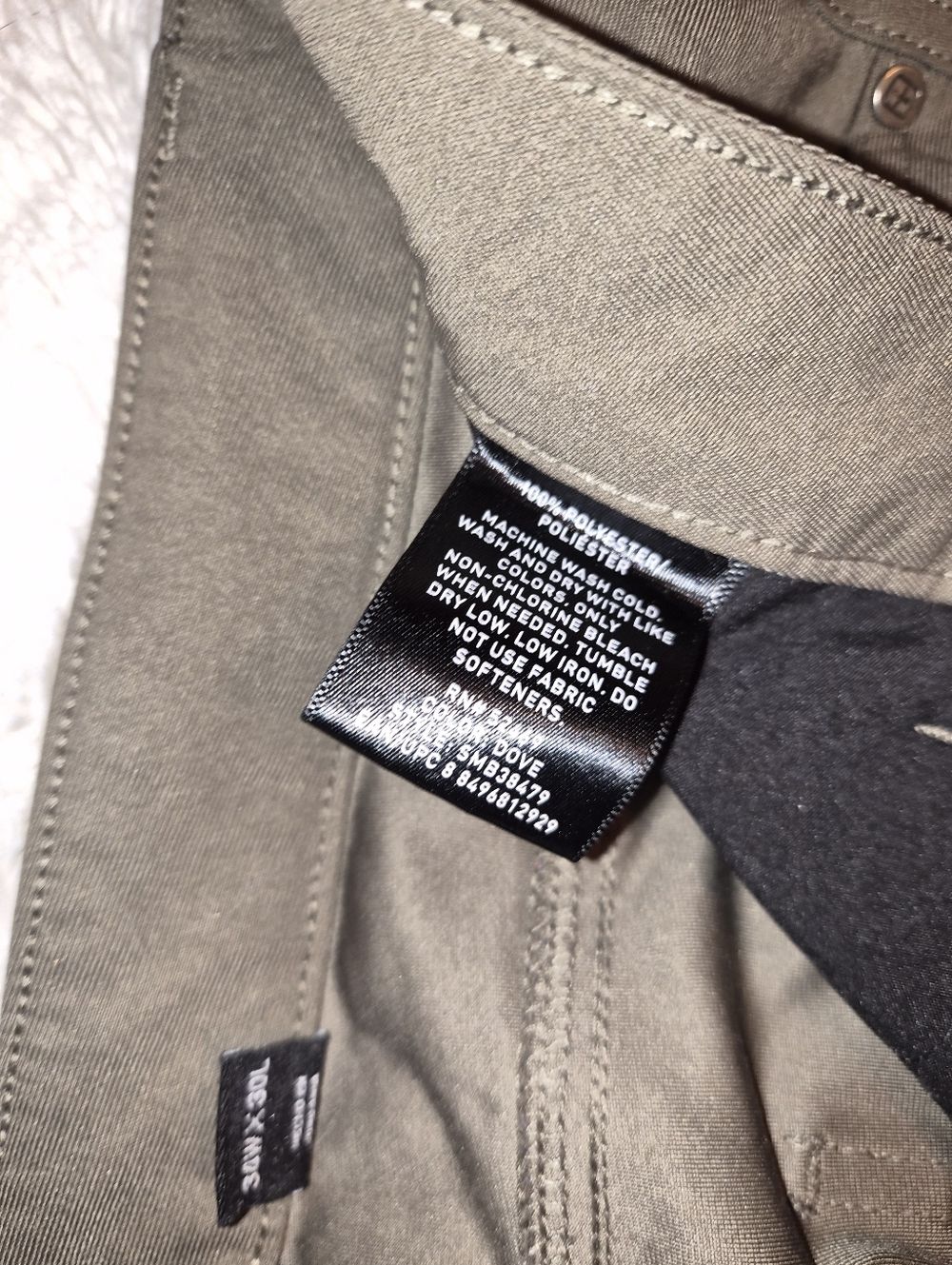 Swiss Tech Brown Pants - Picture 3 of 5